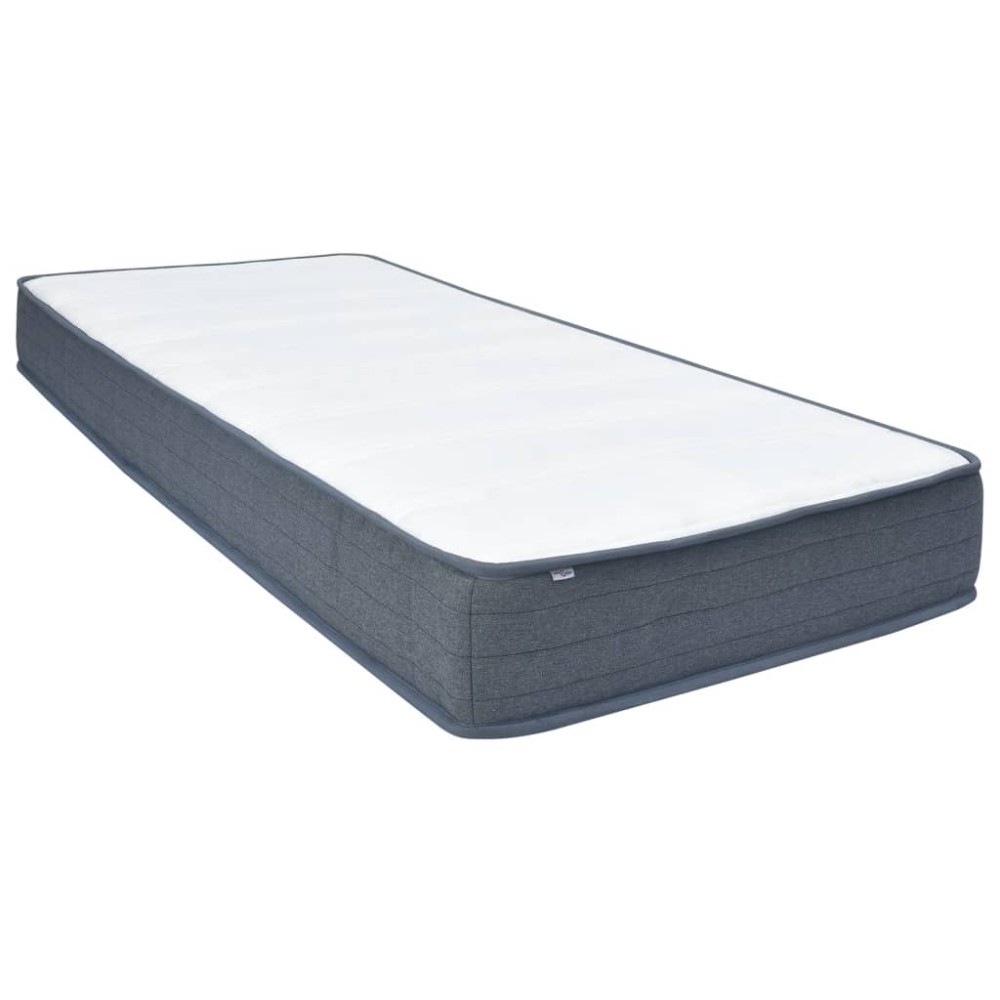 vidaXL Στρώμα Boxspring 80x160x20cm μέτριας απαλότητας Υφασμάτινο 1 τεμ. - Μονό vidaXL Στρώμα Boxspring 80x160x20cm μέτριας απαλότητας Υφασμάτινο 1 τεμ. - Μονό