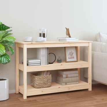 vidaXL Τραπέζι Κονσόλα 110x40x74cm από Μασίφ Ξύλο Πεύκου 1 τεμ.