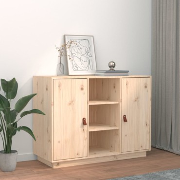 vidaXL Ντουλάπι 100x40x75cm από Μασίφ Ξύλο Πεύκου 1 τεμ.