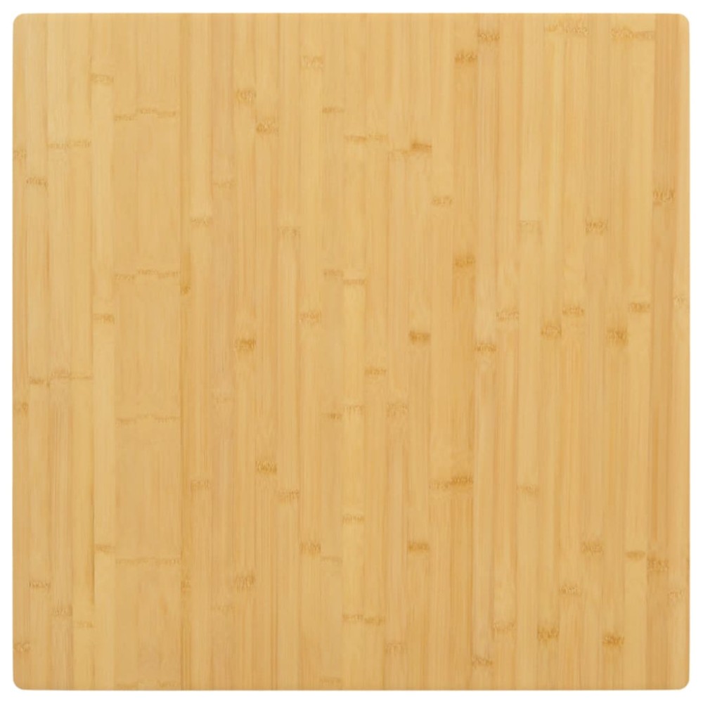 vidaXL Επιφάνεια Τραπεζιού 80x80x1,5 από Μπαμπού 80x80x1,5cm 1 τεμ.