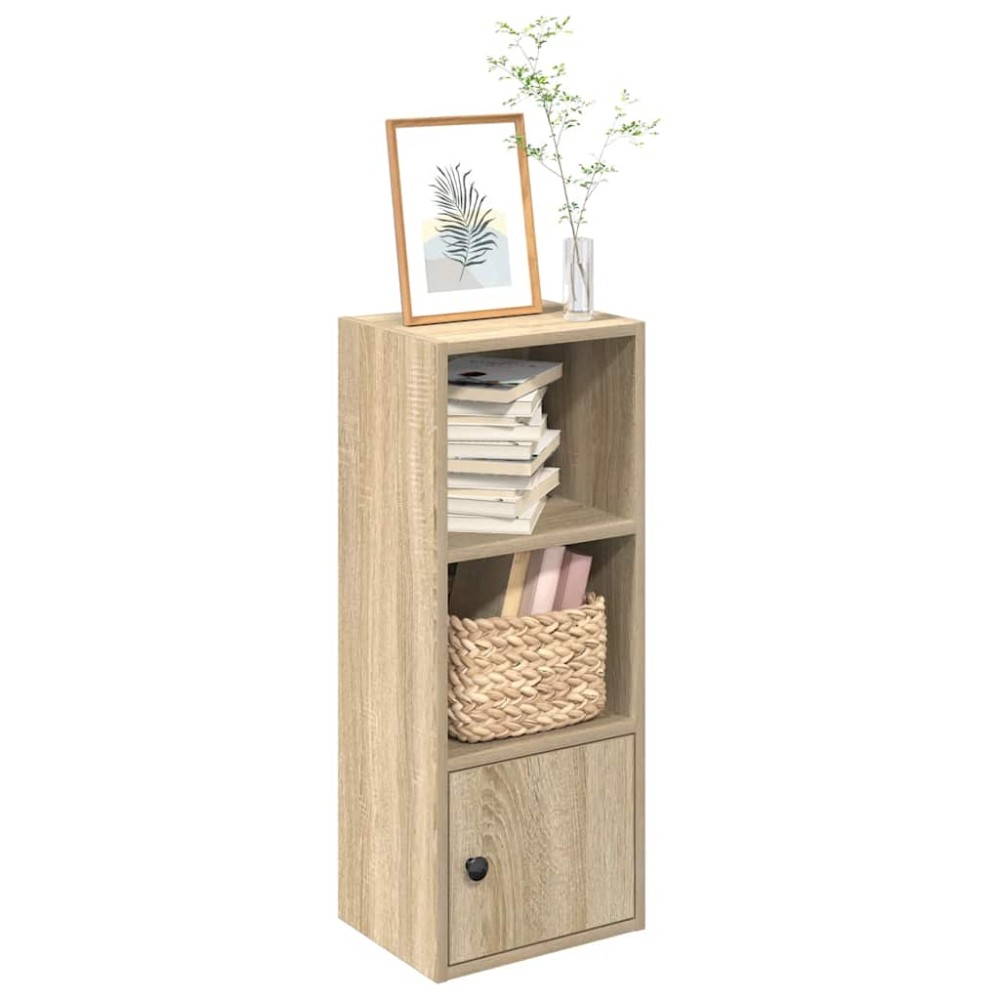 vidaXL Βιβλιοθήκη Sonoma Δρυς 31x24x77cm από Επεξεργασμένο Ξύλο 1 τεμ.