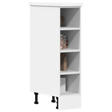 vidaXL Ντουλάπι "Riga" Λευκό 20x44,5x81,5cm από Τεχνητό Ξύλο 1 τεμ.