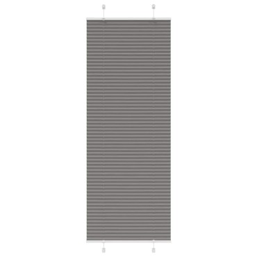 vidaXL Πλισέ περσίδα Ανθρακί 70x200 cm Πλάτος υφάσματος 69,4 cm