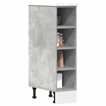 vidaXL Ντουλάπι "Riga" Γκρι από Σκυρόδεμα 20x44,5x81,5cm από Τεχνητό Ξύλο 1 τεμ.