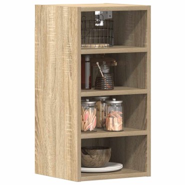 vidaXL Κρεμαστό Ντουλάπι "Riga" Ξύλο Sonoma Δρυς 30x29,5x60cm από Τεχνητό Ξύλο 1 τεμ.