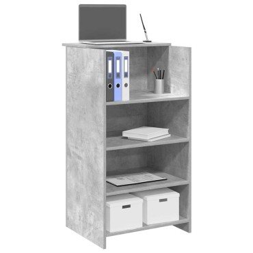 vidaXL Γραφείο υποδοχής 55x50x103,5cm Επεξεργασμένο Ξύλο 1 τεμ.