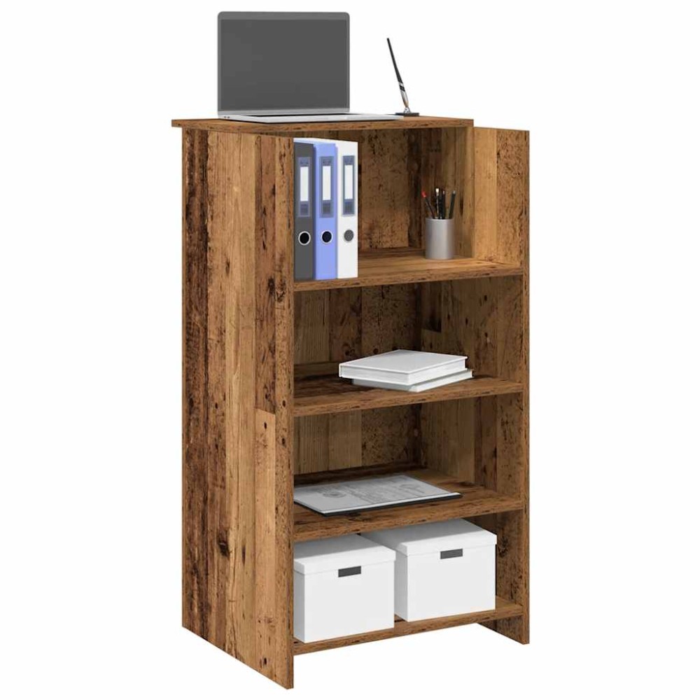 vidaXL Γραφείο υποδοχής Παλιό Ξύλο 55x50x103,5cm Επεξεργασμένο Ξύλο 1 τεμ. vidaXL Γραφείο υποδοχής Παλιό Ξύλο 55x50x103,5cm Επεξεργασμένο Ξύλο 1 τεμ.