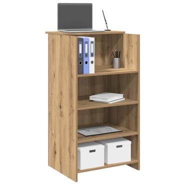 vidaXL Γραφείο υποδοχής 55x50x103,5cm Επεξεργασμένο Ξύλο 1 τεμ.