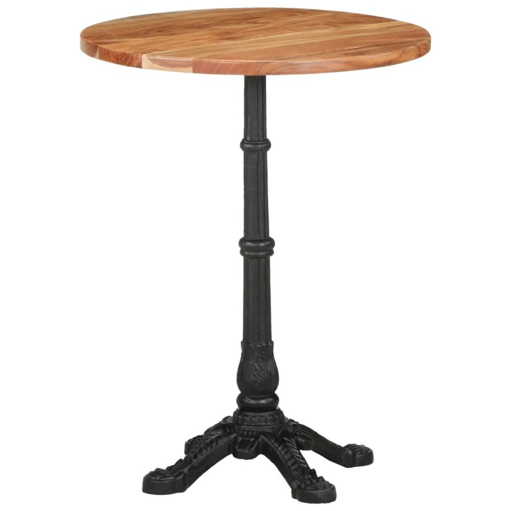 vidaXL Τραπέζι Bistro 60x76cm Μασίφ Ξύλο Ακακίας 1 τεμ.