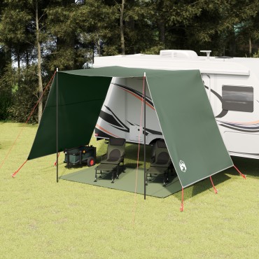 vidaXL Τέντα ανθεκτική στο νερό Πράσινο 250 x 240 x 220 εκ.