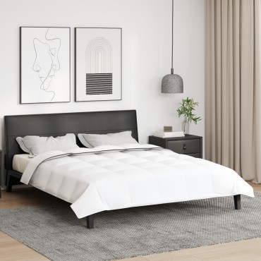 vidaXL Χειμερινό Παπλωματοθήκη Λευκό 200 x 240 cm Φτερό
