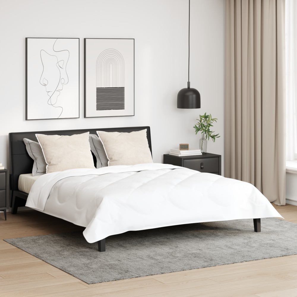 vidaXL Μαξιλάρι 2 τμχ. 90 x 70 x 40 εκ Πολυεστέρας Λευκό