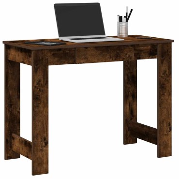 vidaXL Γραφείο Καπνιστή Δρυς 100x45x75cm από Επεξεργασμένο Ξύλο 1 τεμ.