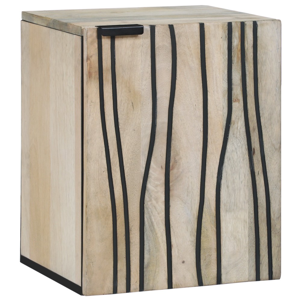 vidaXL Ντουλάπα Νιπτήρα Mπάνιου Λευκό 38x33,5x48cm 1 τεμ.
