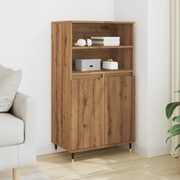 vidaXL Ντουλάπι Αρτισιανή Δρυς 60x36x110cm από Επεξεργασμένο Ξύλο 1 τεμ.