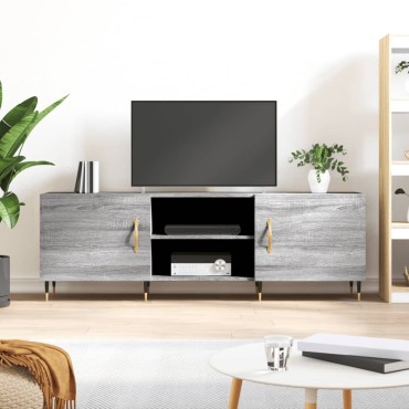 vidaXL Έπιπλο Τηλεόρασης Γκρι Sonoma 150x30x50cm από Επεξεργ. Ξύλο
