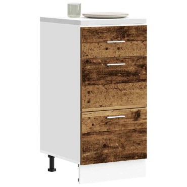 vidaXL Ντουλάπι "Lyon" από Παλιό Ξύλο 40x46x81,5cm από Τεχνητό Ξύλο 1 τεμ.