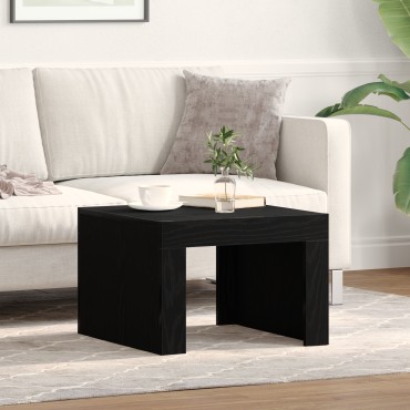 vidaXL Τραπεζάκι σαλονιού Μαύρη Οξυά 50x50x35cm 1 τεμ.