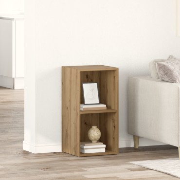 vidaXL Σετ επίπλου τηλεόρασης 72x35x37cm Καφέ Επεξεργασμένο Ξύλο