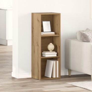 vidaXL Σετ επίπλου τηλεόρασης 72x35x37cm Καφέ Επεξεργασμένο Ξύλο