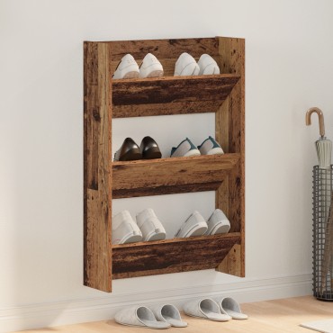 vidaXL Ντουλάπα Παπουτσιών 60x18x90cm Επεξεργασμένο Ξύλο