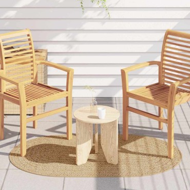 vidaXL Χαλί ZIZUR Καφέ 150x80cm Πολυπροπυλένιο