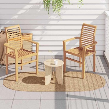 vidaXL Χαλί ZIZUR Καφέ 200x100cm Πολυπροπυλένιο