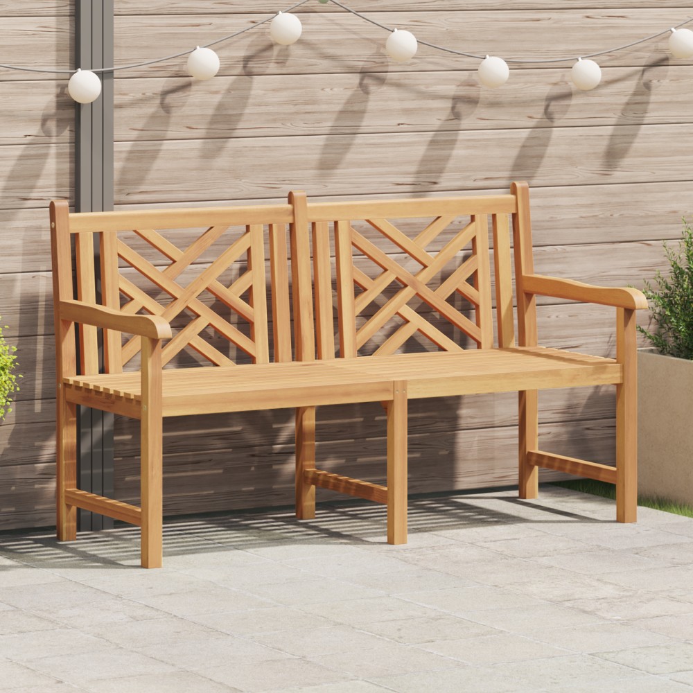 vidaXL Παγκάκι κήπου 150x60x90cm Στερεό Ξύλο Τίκ 1 τεμ.