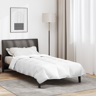 vidaXL Πάπλωμα Λευκό 155 x 220 cm Φτερό