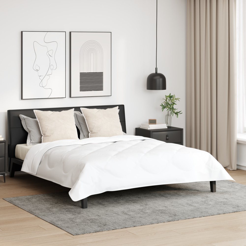 vidaXL Μαξιλάρι 2 τμχ. 80 x 80 cm Φτερό Λευκό