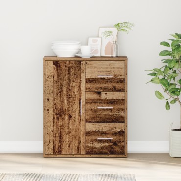 vidaXL Πλαϊνό γραφείο Παλιό ξύλο 60x31x70cm Επεξεργασμένο Ξύλο 1 τεμ.