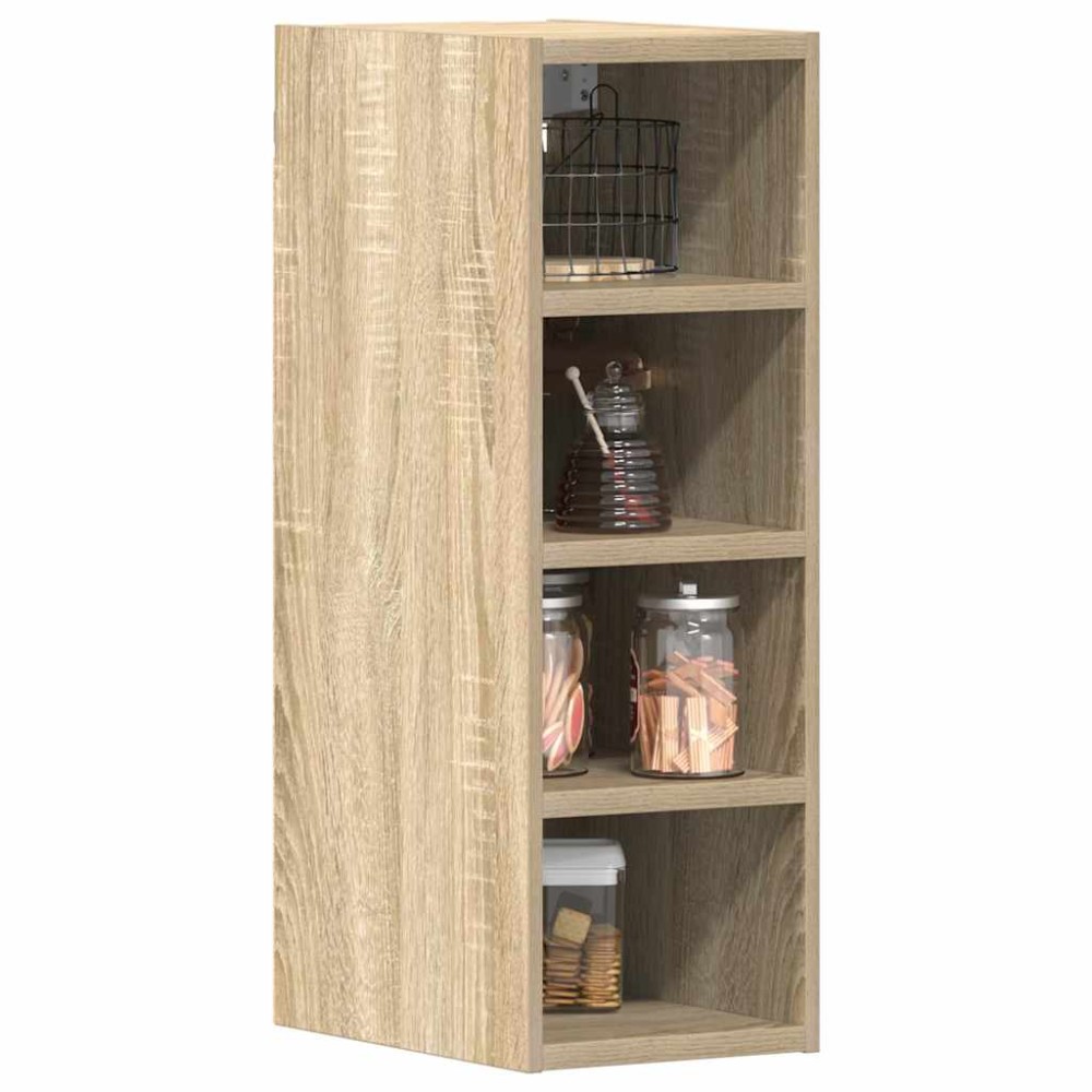 vidaXL κρεμαστό ντουλάπι Riga Sonoma Δρυς 20x29,5x60cm 1 τεμ.