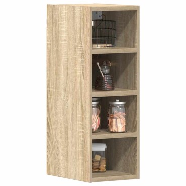 vidaXL κρεμαστό ντουλάπι Riga Sonoma Δρυς 20x29,5x60cm 1 τεμ.