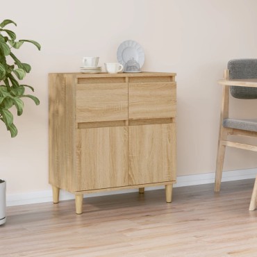 vidaXL Συρταριέρα Sonoma Δρυς 60x35x70cm Επεξεργασμένο Ξύλο 1 τεμ.