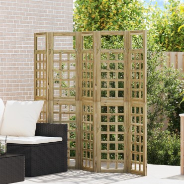 vidaXL Οθόνη Ιδιωτικότητας Μέλι Καφέ 200x180cm