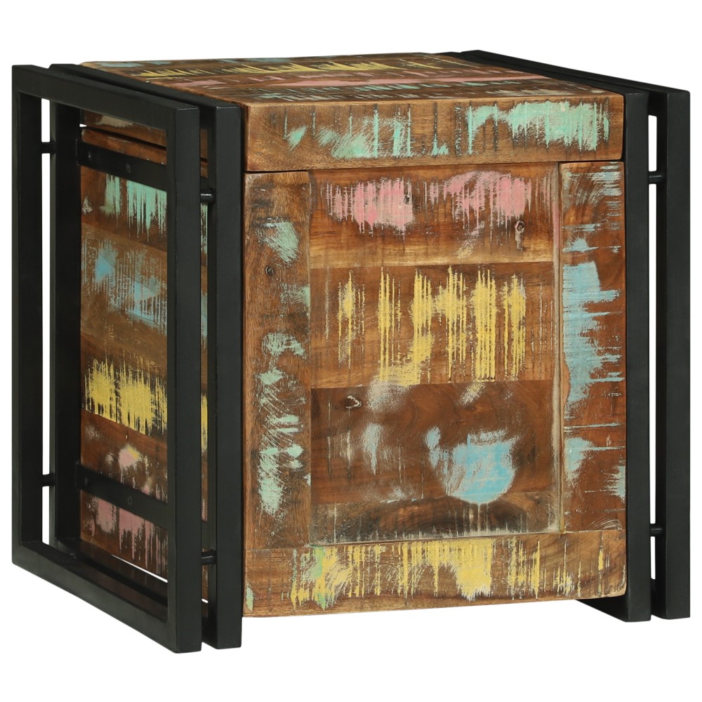 vidaXL Κουτί αποθήκευσης 40x40x40cm Στερεό Ξύλο Ακακίας