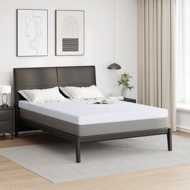 vidaXL Στρώμα μνήμης 140 x 200 cm Thick Μαλακό Ύφασμα-100% πολυέστερ