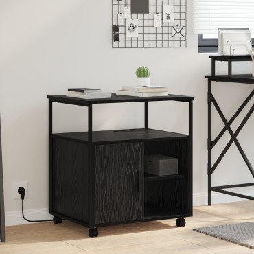 vidaXL Ντουλάπα με Σταθμό Φόρτισης 61x46x67cm Επεξεργασμένο Ξύλο 1 τεμ.