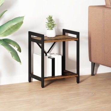 vidaXL Ράφι Βιβλίων 40x30x50cm Επεξεργασμένο Ξύλο Παλαιό ξύλο 1 τεμ.