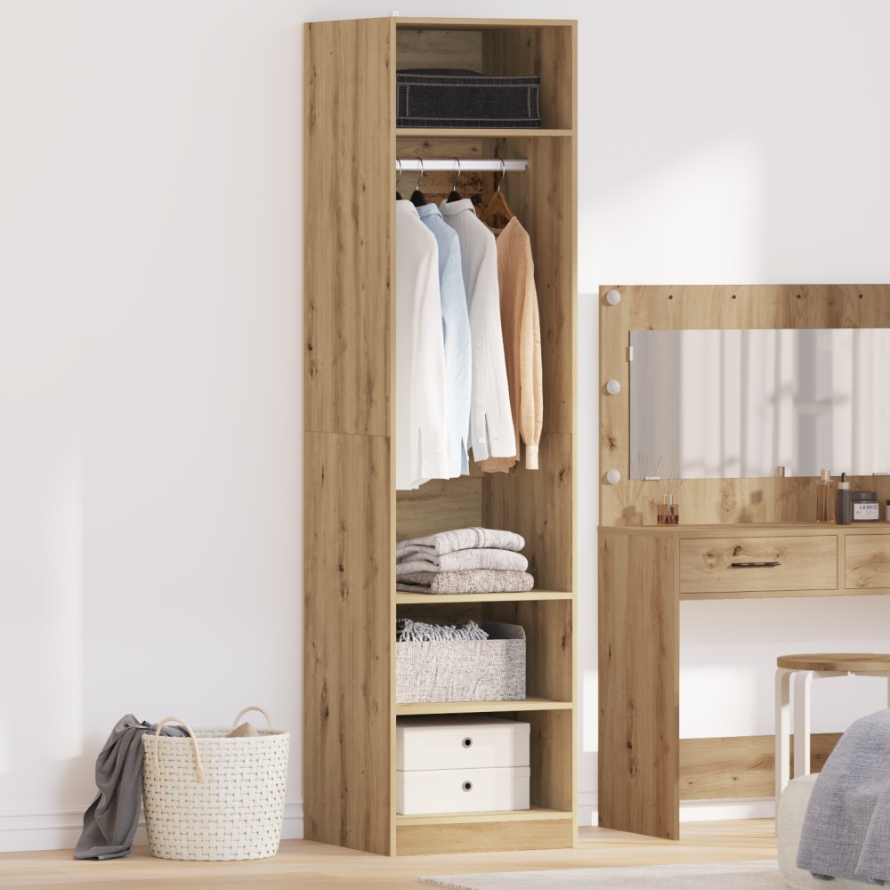 vidaXL Ντουλάπι Artisan Oak 50x50x200cm Επεξεργασμένο Ξύλο