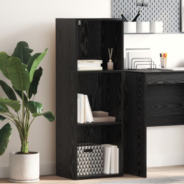 vidaXL Ράφι Βιβλίων 3 επιπέδων 40x30x114cm Επεξεργασμένο Ξύλο 1 τεμ.