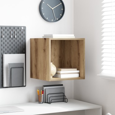vidaXL Ντουλάπα Τοίχου Επιτοίχιο Artisan Oak 37x37x37 εκ