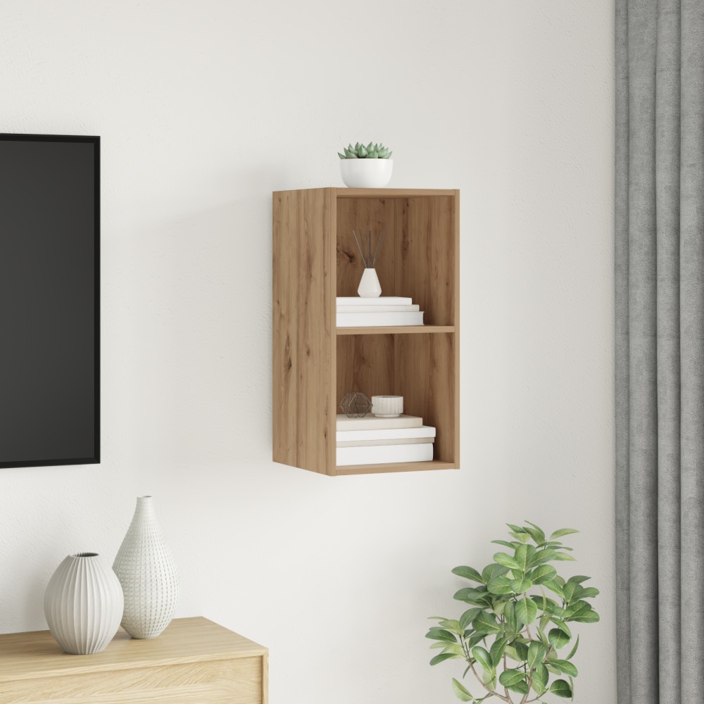 vidaXL Σετ επίπλου τηλεόρασης 37x37x72cm Artisan Oak