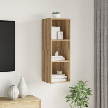 vidaXL Σετ επίπλου τηλεόρασης 37x37x107cm Artisan Oak