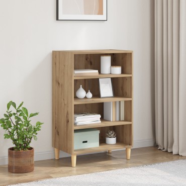 vidaXL Πλαϊνό γραφείο Artisan Oak 57x35x89.5cm Επεξεργασμένο Ξύλο 1 τεμ.