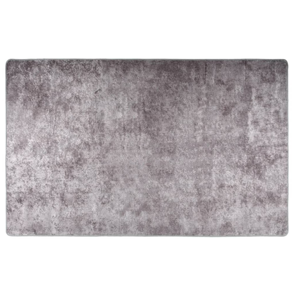 vidaXL Χαλί Πλενόμενο Γκρι 160x230cm
