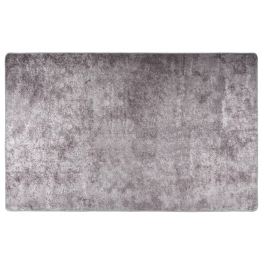 vidaXL Χαλί Πλενόμενο Γκρι 160x230cm