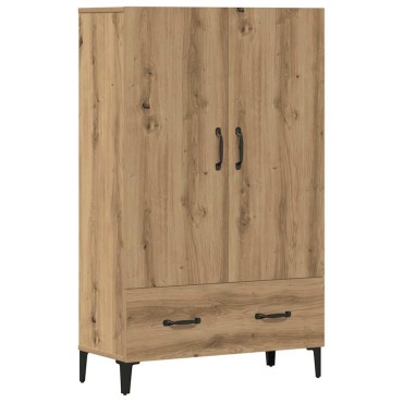 vidaXL Ντουλάπα τεχνίτης Δρυς 70x31x115cm από Επεξεργασμένο Ξύλο 1 τεμ.
