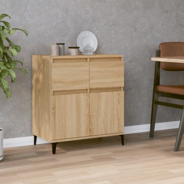 vidaXL Συρταριέρα Sonoma Δρυς 60x35x70cm Επεξεργασμένο Ξύλο 1 τεμ.