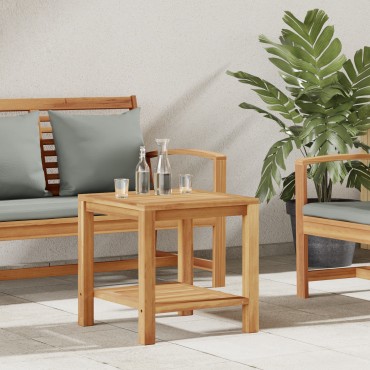 vidaXL Τραπεζάκι σαλονιού Καφέ 45x45x45cm Μασίφ ξύλο teak 1 τεμ.